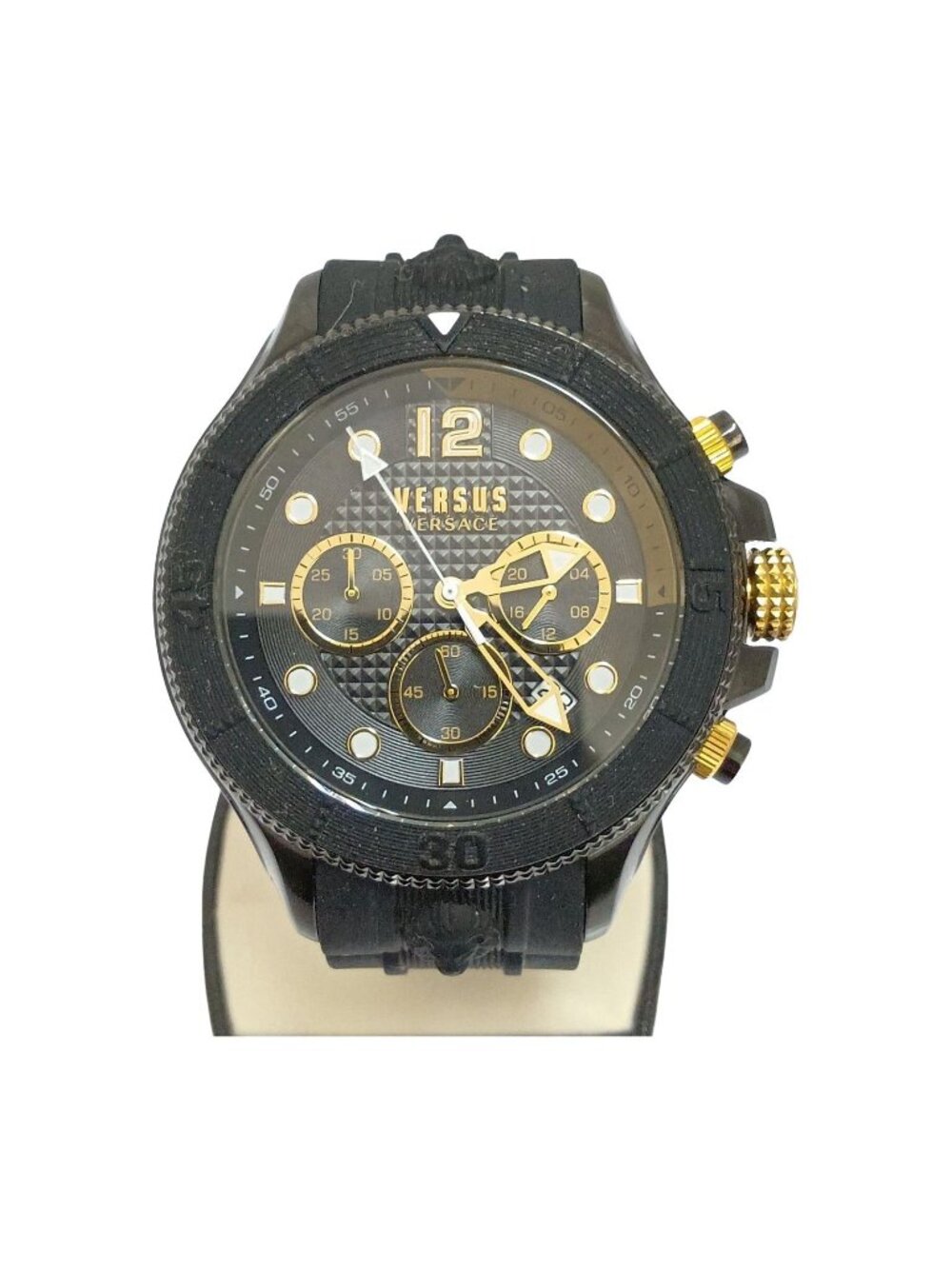 Versace Watch Chronograph Quartz Black
